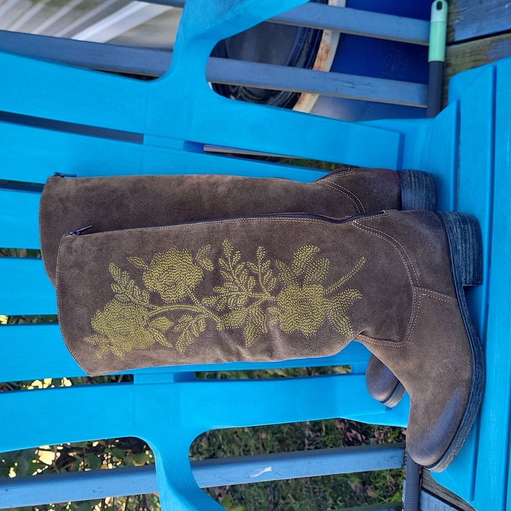 Embroidered Sundance Tall Boots